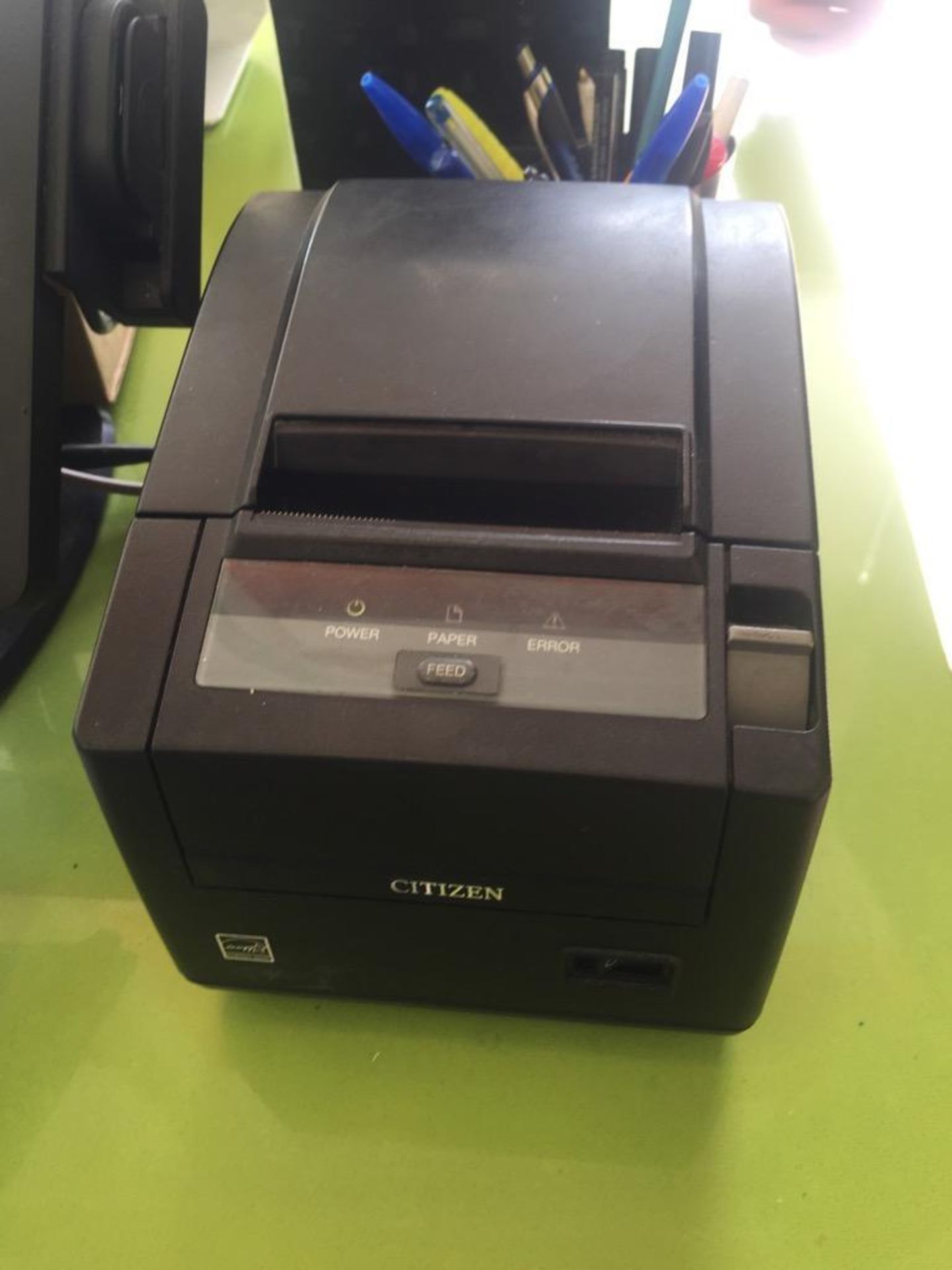 EPSON CITIZEN RECEIPT PRINTER (2) WITH PAPER