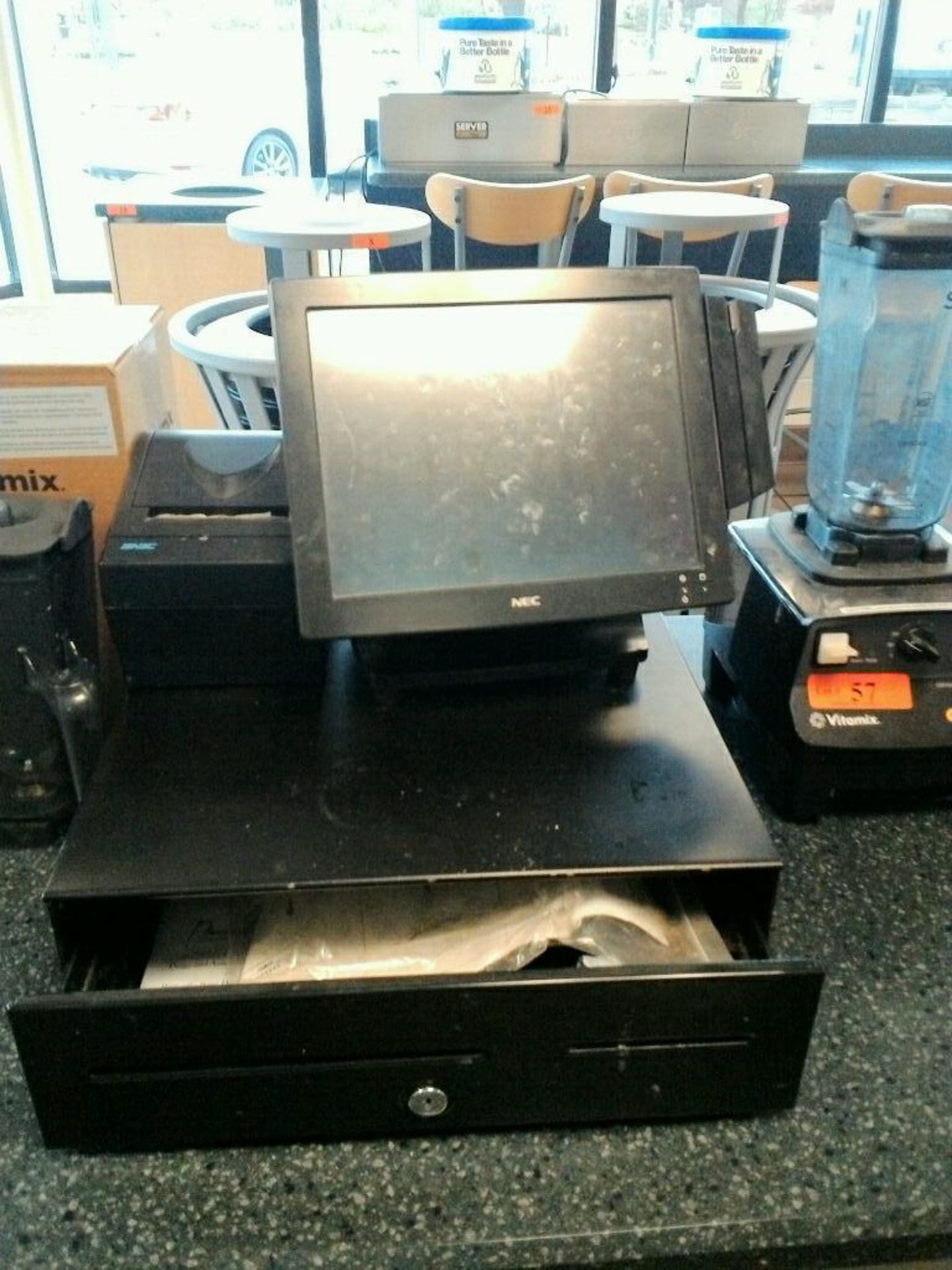 LOT 2 CASH REGISTERS ON COUNTER - Image 2 of 2