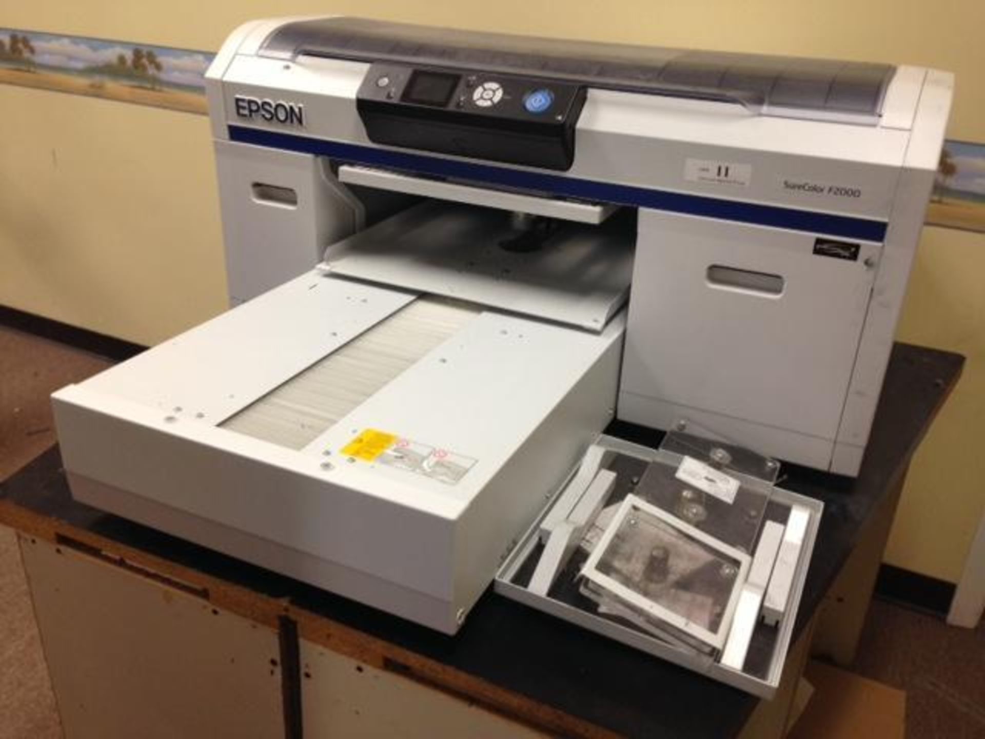 2014 EPSON SURE COLOR F2000 SE WHITE EDITION PRINTER: S/N SQSE000644 - Image 2 of 2