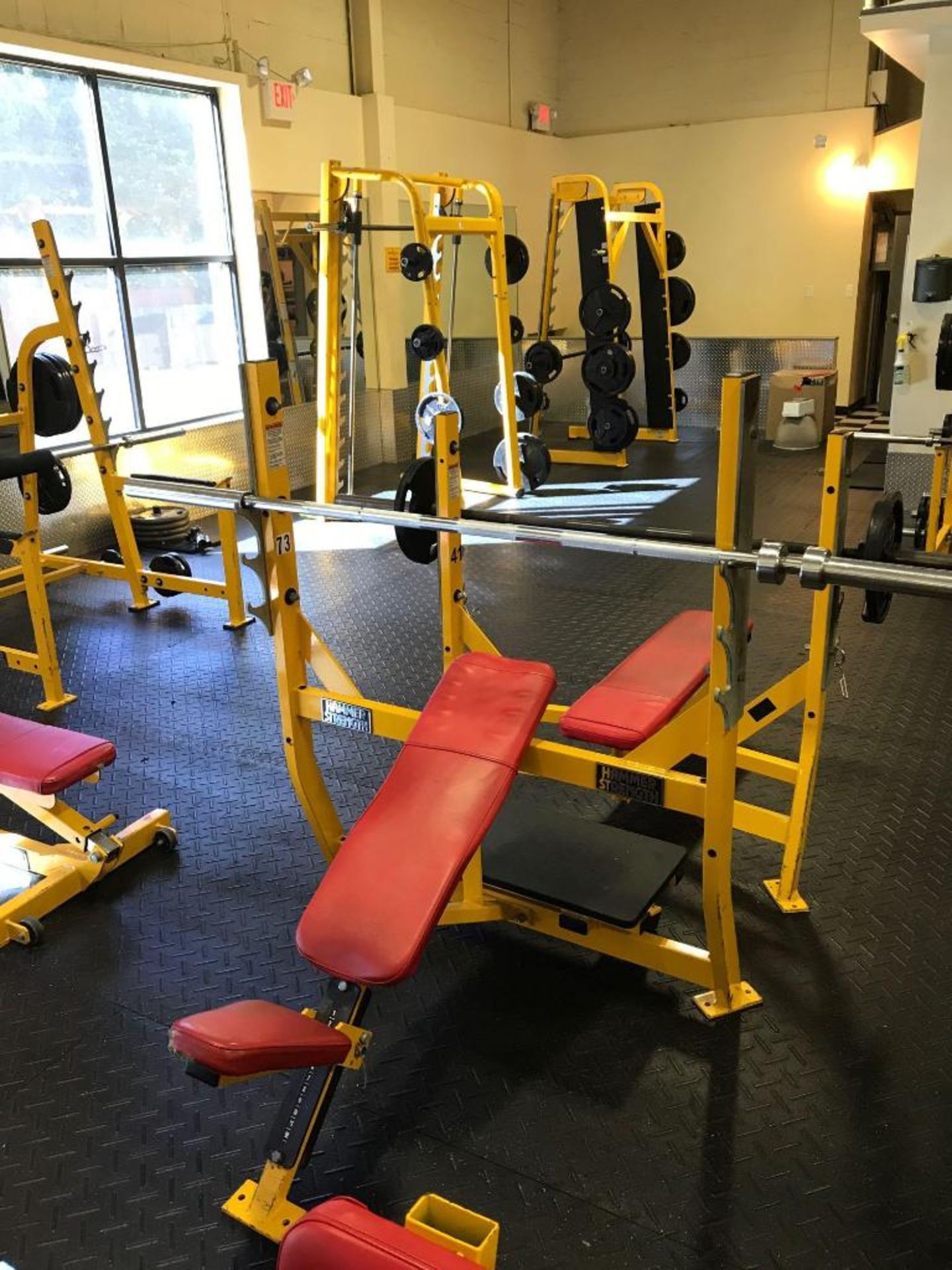 Hammer Strength Incline Bench Press