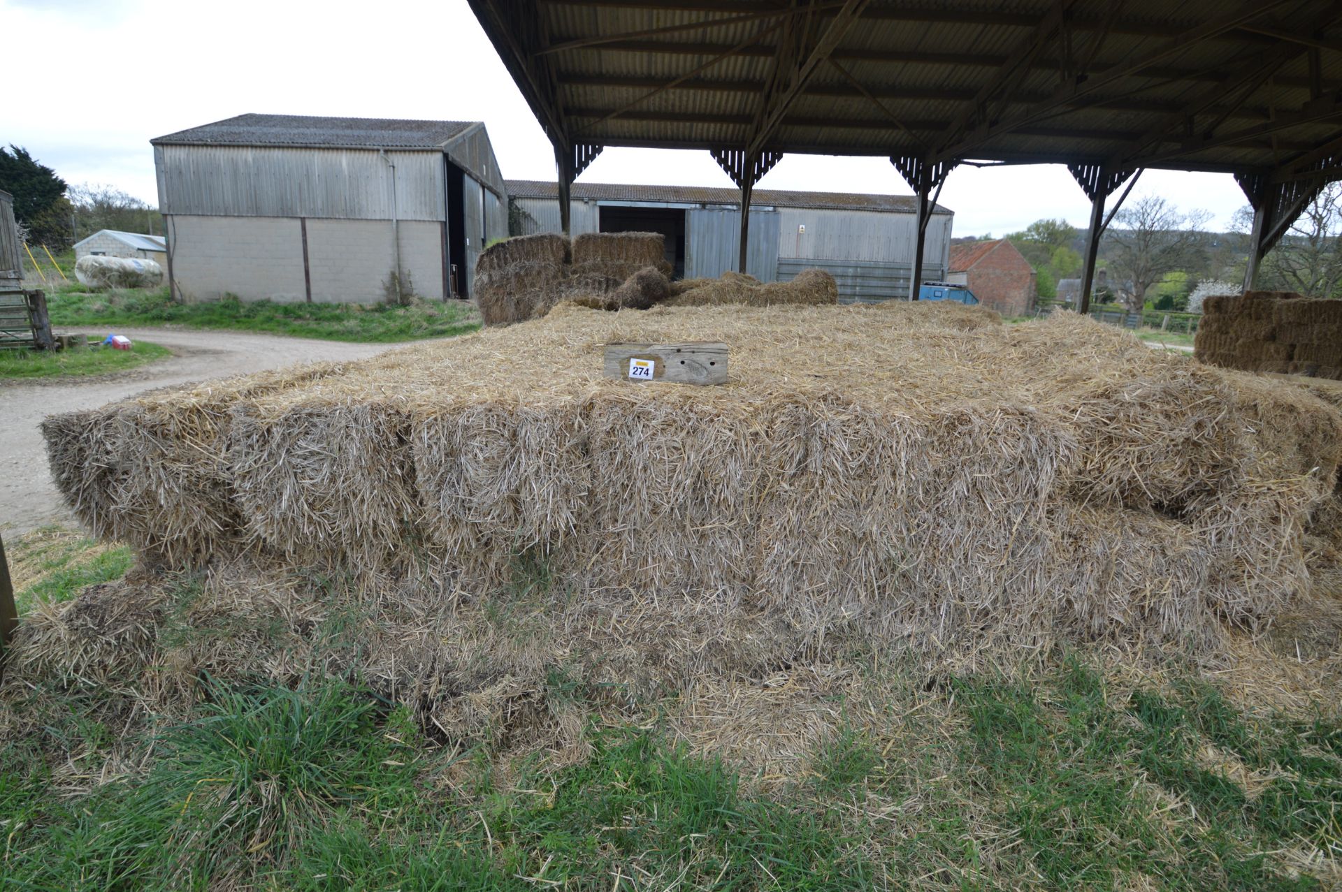 APPROX 60 BALES OF STRAW