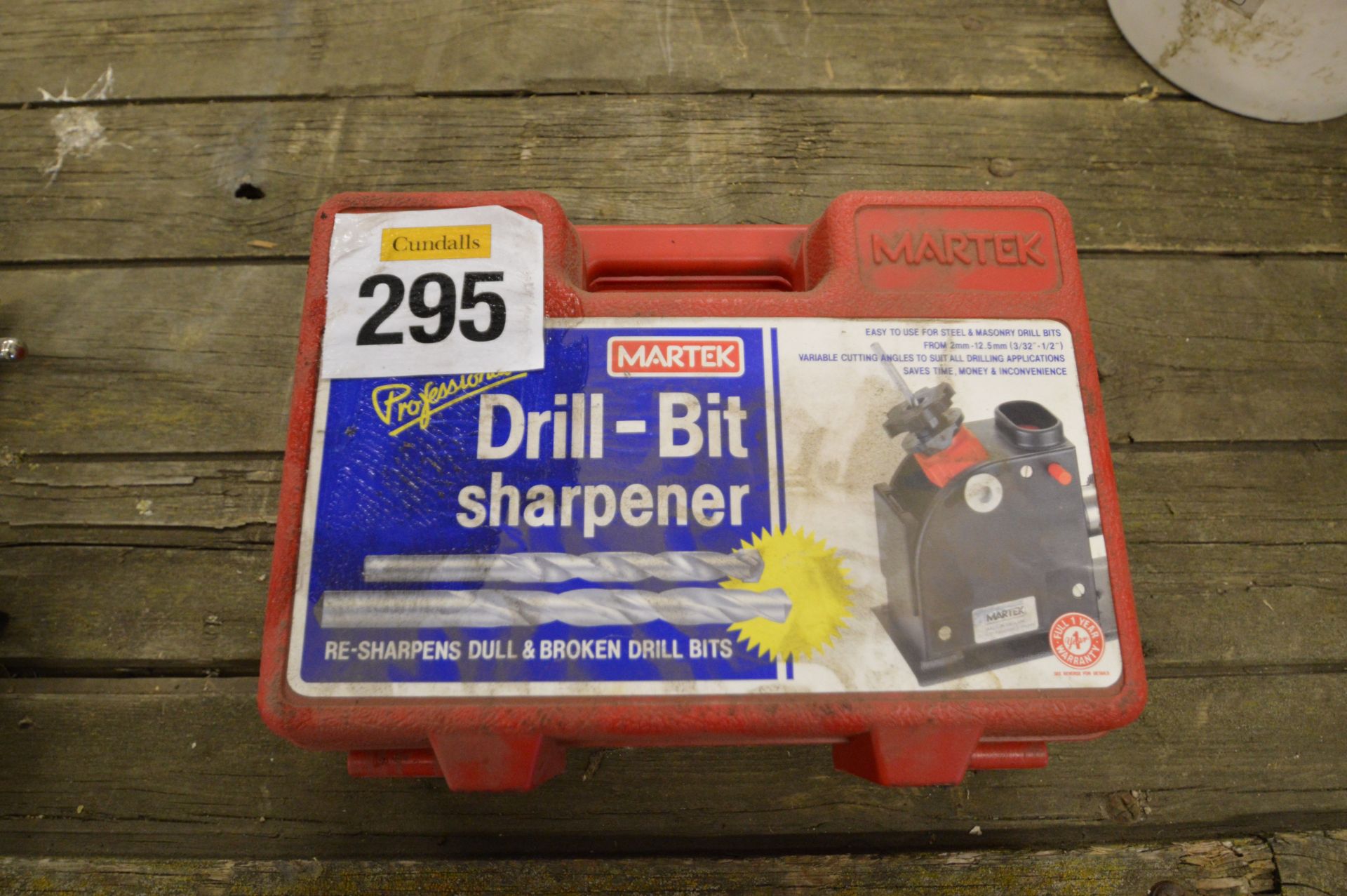 MARTEX DRILL BIT SHARPENER