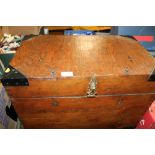 A WOODEN CHEST