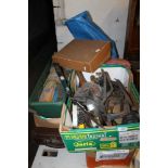 A LARGE QUANTITY OF ASSORTED TOOLS, ETC