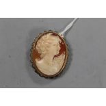 A CAMEO BROOCH