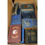 A BOX OF VINTAGE BOOKS TO INC UNCLE TOMS CABIN, WINGS & STINGS ETC