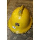 A GLOUCESTER FIRE AND RESCUE CROMWELL CORK HELMET