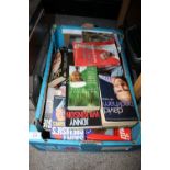 A BOX OF SPORTING AUTOBIOGRAPHIES