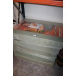 FIVE PACKS OF FINE FLOOR UNDER FLOOR INSULATION PANELS