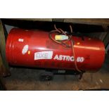 A LARGE ASTRO 80 GAS SPACE HEATER