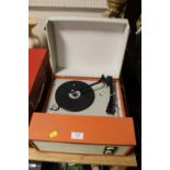 A VINTAGE FIDELITY RECORD PLAYER