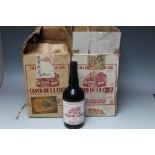 11 BOTTLES OF CASCO DE LA CRUZ OROLOSO CREAM SHERRY IN ORIGINAL BOXES, red lettering on label