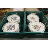 TWO BOXES OF PORTMEIRION BOTANIC GARDEN DINNER PLATES