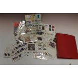 A BOX OF VINTAGE STAMPS, FIRST DAY COVERS ETC