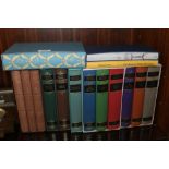 A SELECTION OF FOLIO SOCIETY BOOKS TO INCLUDE VANITY FAIR, ANTHONY TROLLOP ETC