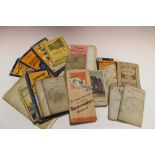 A QUANTITY OF VINTAGE ONE INCH MAPS ETC