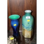 TWO LARGE CAITHNESS VASES