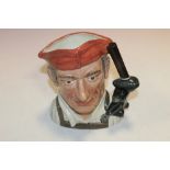 A ROYAL DOULTON SAMPLE CHARACTER JUG 'THE BLACKSMITH', Royal Doulton backstamp to the base,