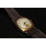 A ROLLED GOLD WRIST WATCH