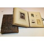 TWO VICTORIAN PHOTO ALBUMS