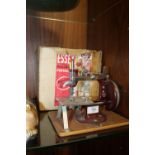A BOXED 1940S ERA ESSEX ELECTRICAL PORTABLE SEWING MACHINE