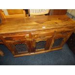 A COLONIAL STYLE SIDEBOARD