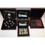 A SELECTION OF ROYAL MINT PROOF SETS ETC (4)