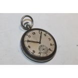 A MILITARY POCKET WATCH