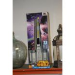 A LARGE BOXED COLLECTABLE X-WING FIGHTER TOY FROM STAR WARS EPISODE IV : A NEW HOPE