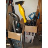 AN ELECTROLUX HOOVER, BISSELL HOOVER AND A STEAMER (3)