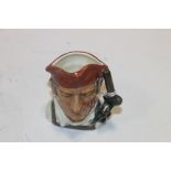 A ROYAL DOULTON CHARACTER JUG 'BLACKSMITH' D 6578, small size, H 10 cm