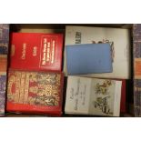 A BOX OF BOOKS OF HERALDIC INTEREST including Debretts Peerage 1933, 1961, 1969 together with 'The