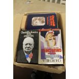 WINSTON S. CHURCHILL - A QUANTITY OF BOOKS ON HIS PART IN THE SECOND WORLD WAR to include Barrie Pi
