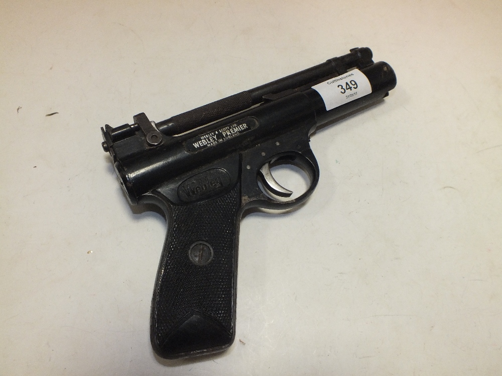 A WEBLEY PREMIER 2.2 AIR PISTOL