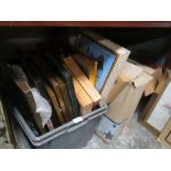 A LARGE QUANTITY OF PICTURES AND PRINTS ETC (3 BOXES)