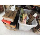 A QUANTITY OF BOXED VINTAGE GAMES ETC