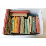 A BOX OF COLLECTABLE CHILDREN'S BOOKS to include Richmal Crompton, Captain Marryat, Monica Edwards,