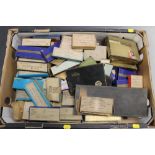 A LARGE QUANTITY OF WATCH PARTS / SPARES MOSTLY IN ORIGINAL BOXES, to include a quantity of 'Oris'