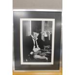 A SIGNED MAX SCHELER LIMITED EDITION PRINT OF JOHN LENNON 'FAN MAIL', number 92/250