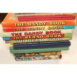 THE DANDY BOOK' 1954, 1955 AND 1956 together with 'The Beano Book' 1954 and 1955 and various other