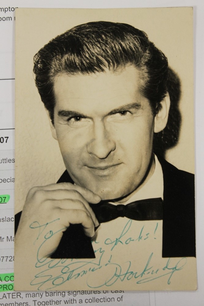A COLLECTION OF VARIOUS THEATRE PROGRAMMES FROM THE 1960s AND LATER, many baring signatures of cast - Image 12 of 17