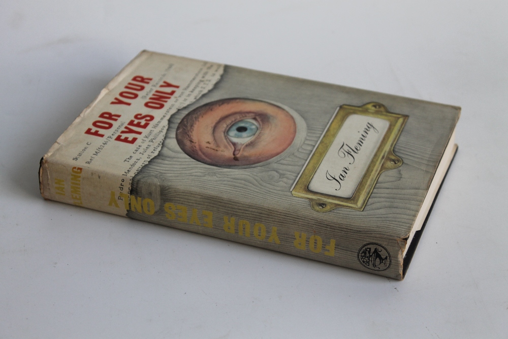 IAN FLEMING - JAMES BOND FIRST EDITION BOOK - 'FOR YOUR EYES ONLY', Jonathan Cape 1960 with dustjac