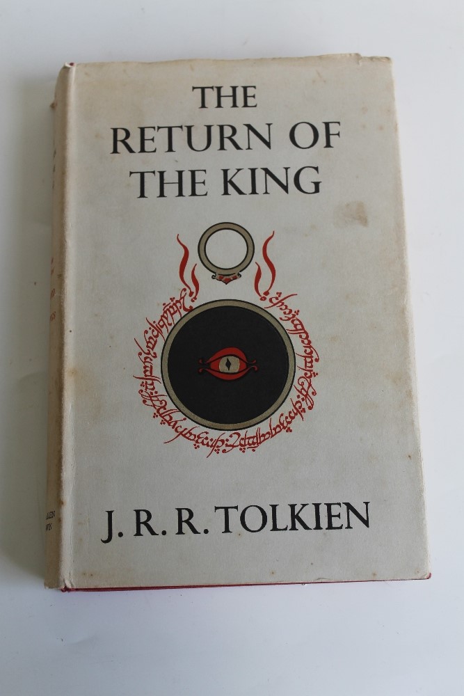 J.R.R. TOLKEIN - 'THE LORD OF THE RINGS' FIRST EDITION SET WITH DUSTJACKETS, published by George Al - Image 10 of 12