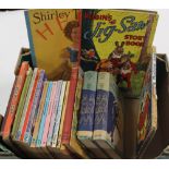 A BOX OF CHILDREN'S COLLECTABLE BOOKS to include Robin's Jig-saw Story Book, Dorita Fairlie Bruce D