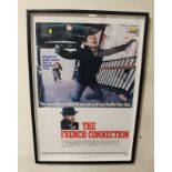 A FRAMED AND GLAZED LITHOGRAPH POSTER FOR 'THE FRENCH CONNECTION ' DATED 1971, marked 71/316