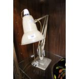 A VINTAGE ANGLE POISE LAMP