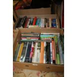 TWO TRAYS OF HARDBACK BOOKS (2)