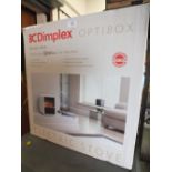 A BOXED DIMPLEX ELECTRIC STOVE