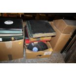 A LARGE QUANTITY OF VINTAGE RECORDS