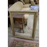 A LARGE VINTAGE GILT PICTURE FRAME